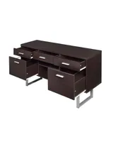 Easton Credenza with Metal Sled Legs