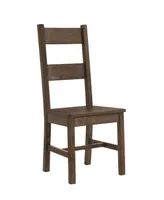 Bellino Dining Side Chairs Rustic (Set of 2)