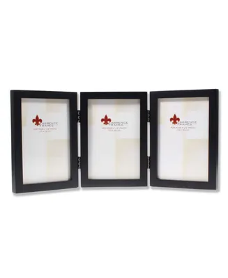 Lawrence Frames Hinged Triple Wood Picture Frame - Gallery Collection