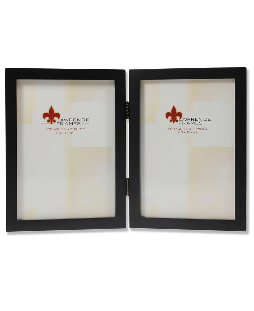 Lawrence Frames Hinged Double Wood Picture Frame - Gallery Collection