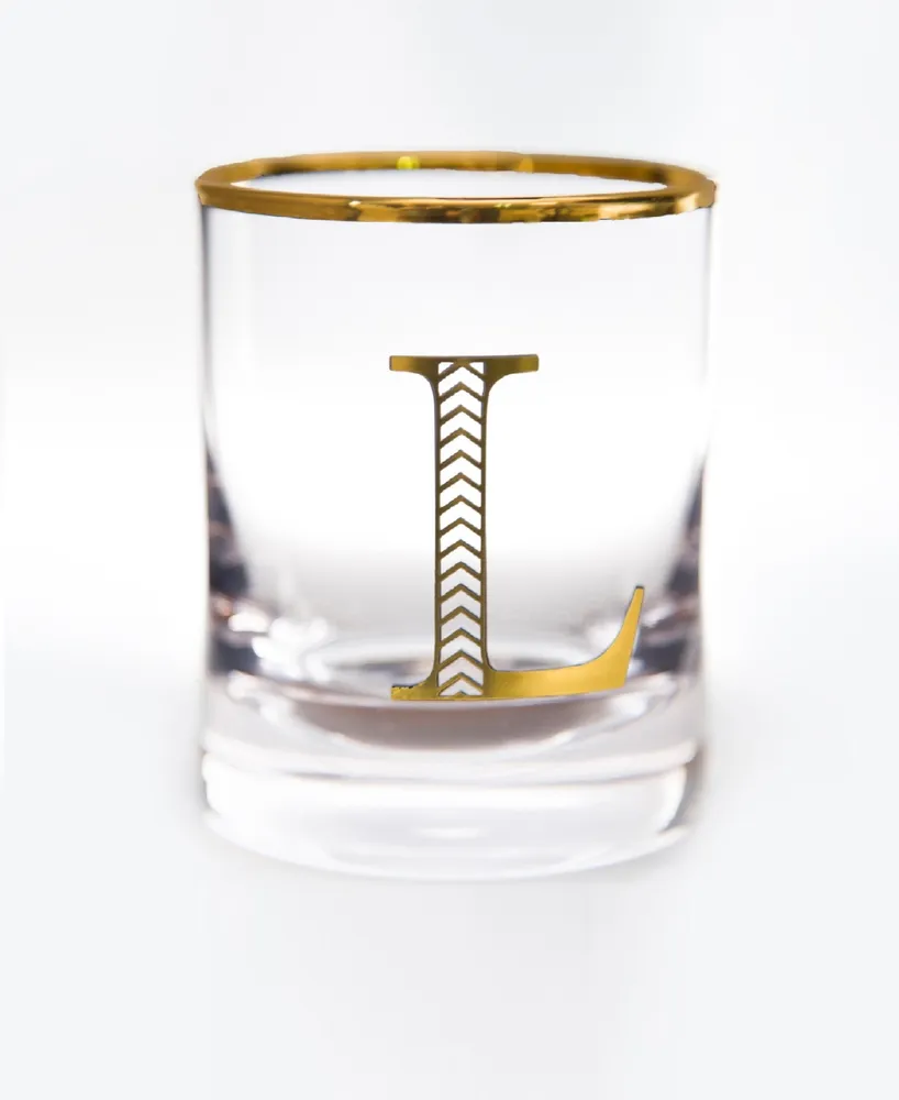 Monogram Double Old-Fashioned Glass