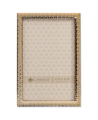 Lawrence Frames Gold Metal Hammer Effect - 4" x 6"