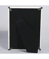 Lawrence Frames Sarah Silver Metal Frame with Crystal - 5" x 7"