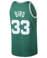 Mitchell & Ness Big Boys Larry Bird Boston Celtics Hardwood Classic Swingman Jersey