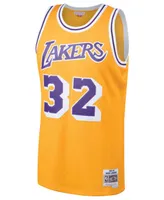 Mitchell & Ness Big Boys Magic Johnson Los Angeles Lakers Hardwood Classic Swingman Jersey