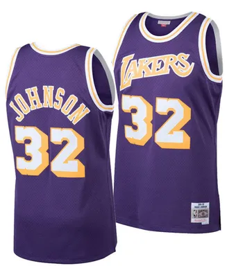 Mitchell & Ness Big Boys Magic Johnson Los Angeles Lakers Hardwood Classic Swingman Jersey