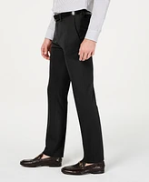 Kenneth Cole Reaction Men's Gabardine Skinny/Extra-Slim Fit Performance Stretch Flat-Front Dress Pants