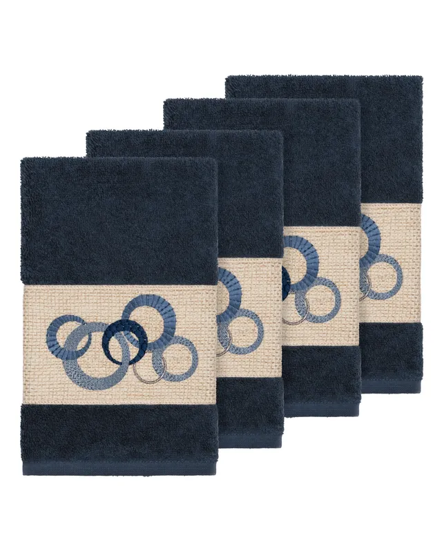 Kate Spade Lite Blue Bath Towel 4pc Set 