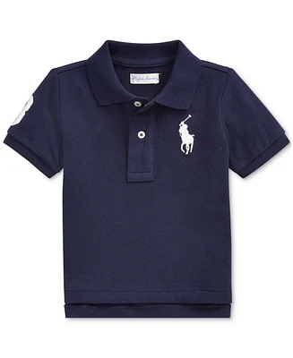Polo Ralph Lauren Baby Boys Cotton Mesh Pony Logo Shirt