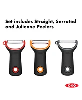 Oxo Good Grips Assorted Prep Y-Peelers, Set of 3
