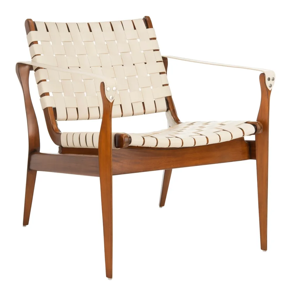 Dilan Leather Safari Chair