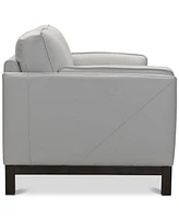 Closeout! Virton 87" Leather Sofa, Created for Macy's
