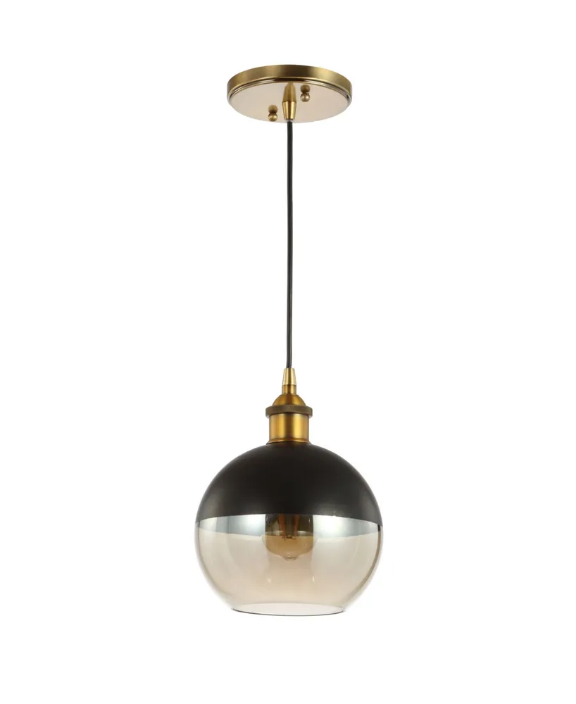 Jonathan Y Nixon 7.5" Adjustable Drop Globe Led Pendant