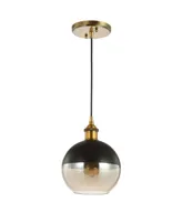 Jonathan Y Nixon 7.5" Adjustable Drop Globe Led Pendant