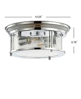 Jonathan Y Lauren 13.25" Led Flush Mount