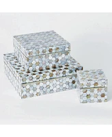 Global Views Mother of Pearl Box Medium