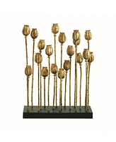 Global Views Poppy Pod Sculpture Multi
