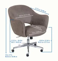 Serta Valetta Home Office Chair