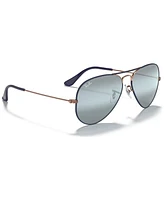 Ray-Ban Sunglasses, RB3025 Bi-mirror Aviator
