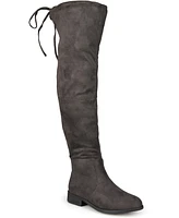 Journee Collection Women's Mount Wide Calf Over The Knee Boots