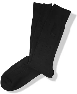 Perry Ellis Men's 3-Pk. Rayon Ribbed Dress Socks