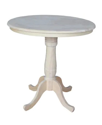 International Concepts 36" Round Top Pedestal Table