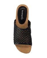 Baretraps Women's Flossey Slide Wedge Sandals