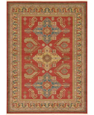 Bayshore Home Harik Har5 Red 8' x 11' Area Rug