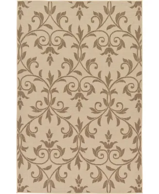 Bayshore Home Outdoor Pashio Pas5 5' 3" x 8' Area Rug