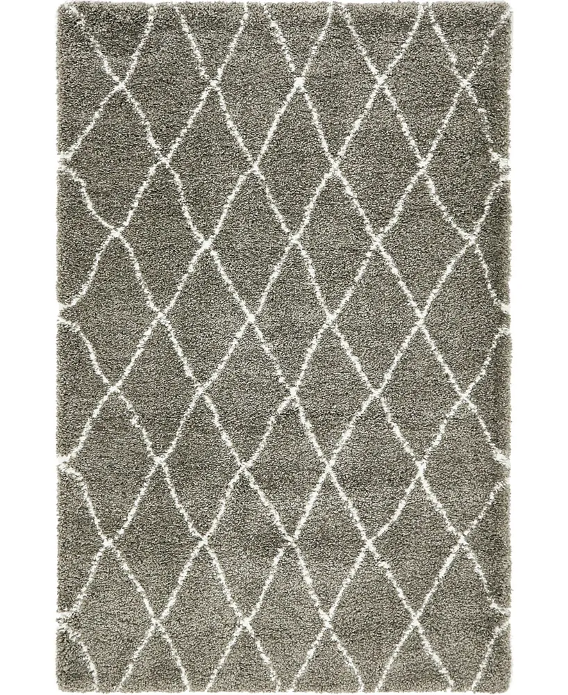 Bayshore Home Fazil Shag Faz3 5' x 8' Area Rug