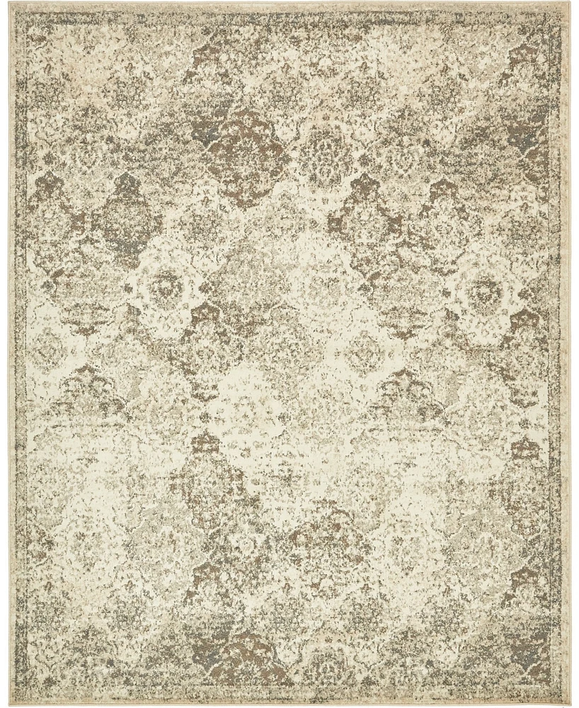 Bayshore Home Tabert Tab2 Beige 8' x 10' Area Rug