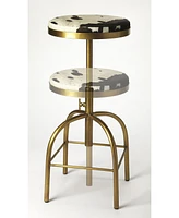 Butler Hair-On-Hide Barstool