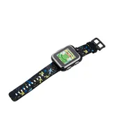 PlayZoom Kids Smartwatch with Black Planes Printed Strap