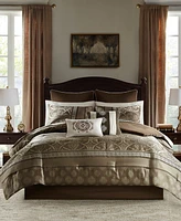 Madison Park Essentials Zara Jacquard 16-Pc. Comforter Set