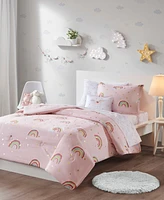 Mi Zone Kids Alicia Rainbow Metallic Stars -Pc. Comforter Set