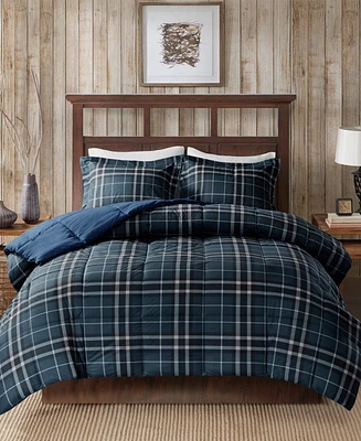 Woolrich Flint Cozy-Spun Down-Alternative Comforter Set, King