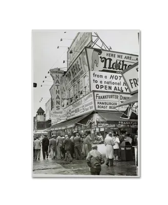 Vintage Apple Collection 'Coney Island Ii' Canvas Art - 18" x 24"