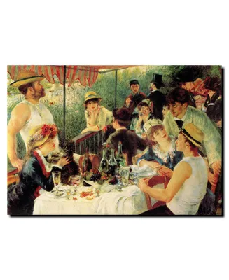 Pierre Renoir, 'Luncheon of the Boating Party' Canvas Art - 19" x 14"