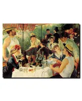 Pierre Renoir, 'Luncheon of the Boating Party' Canvas Art - 19" x 14"