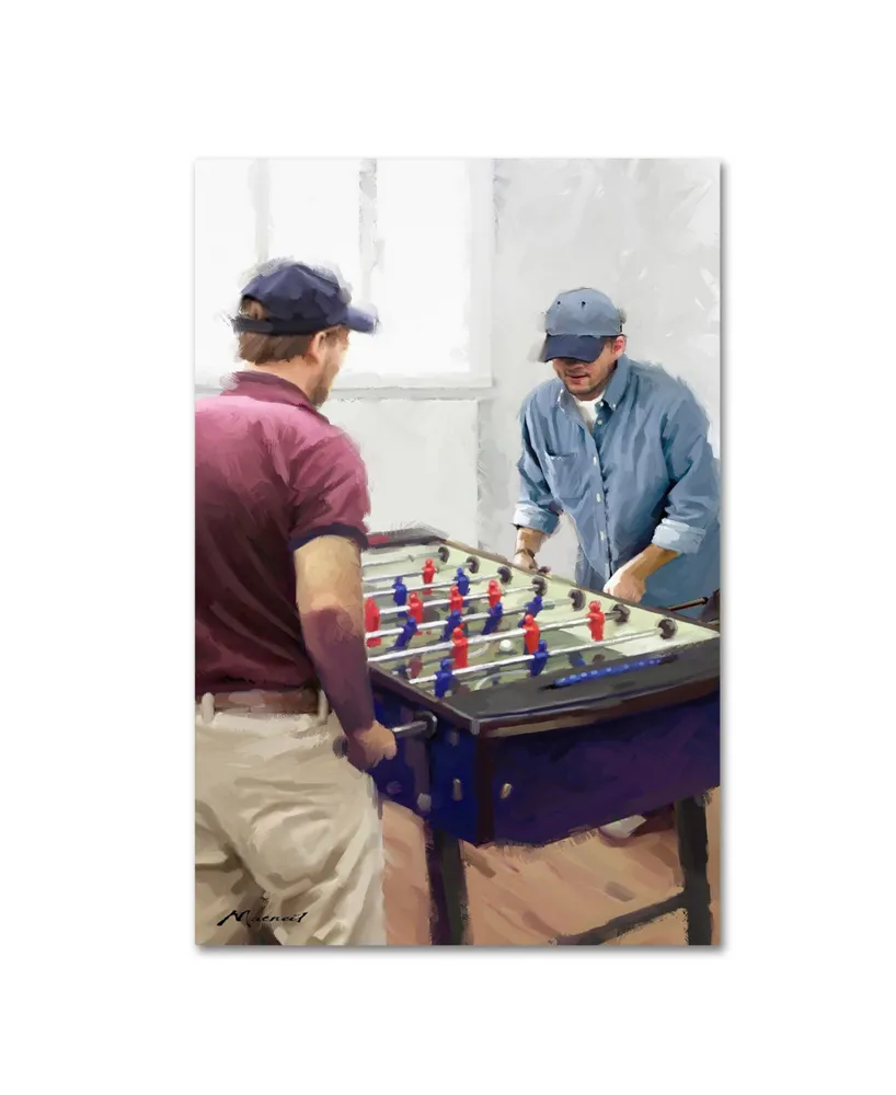 The Macneil Studio 'Table Football' Canvas Art - 30" x 47"