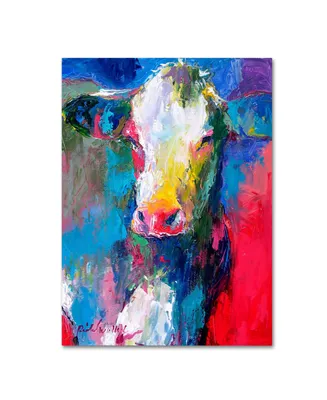 Richard Wallich 'Art Cow 2' Canvas Art - 35" x 47"