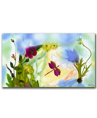 Dragonfly Dream by Kathie McCurdy Canvas Art - 24" x 14"
