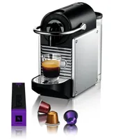Nespresso Original Pixie Espresso Machine by De'Longhi, with Aeroccino Milk Frother