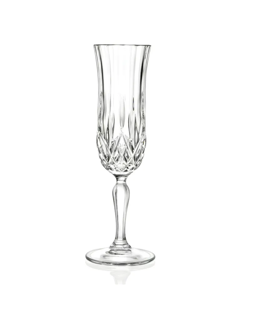 Rcr Opera Crystal Champagne set of 6