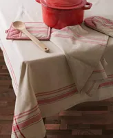 French Stripe Tablecloth 52" x 52"