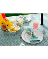 Diamond Outdoor Tablecloth with Zipper 60" x 84"