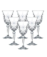 Melodia Crystal Water Glass set of 6