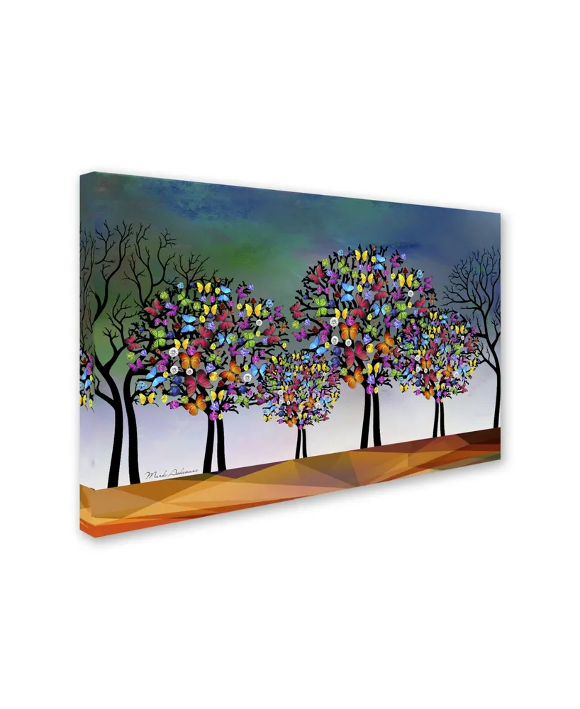 Mark Ashkenazi 'Mark Tree' Canvas Art - 16" x 24"