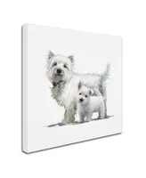 The Macneil Studio 'Westie' Canvas Art - 14" x 14"