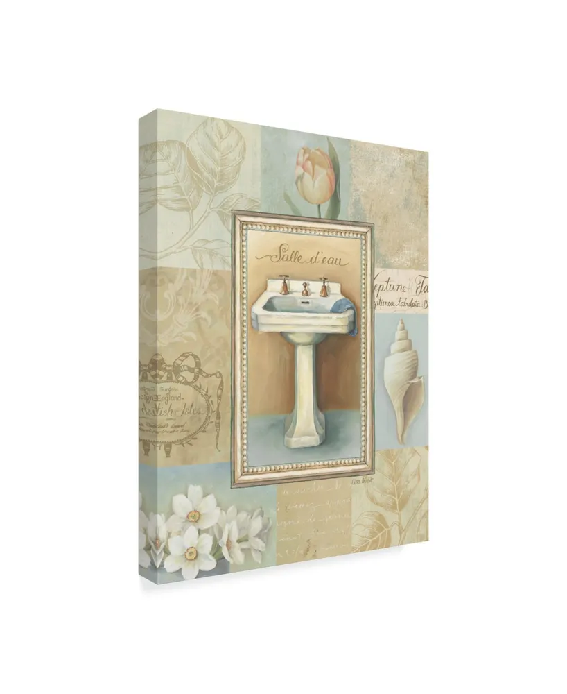 Lisa Audit 'Tranquil Bath I' Canvas Art - 14" x 19"